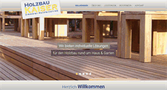 Desktop Screenshot of holzbaukaiser.de